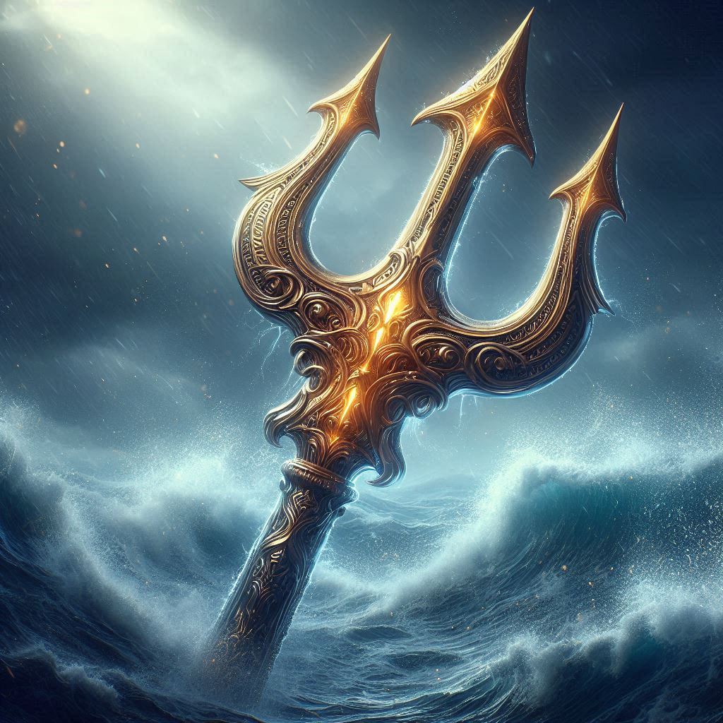 Poseidon Symbol Ocean Trident Greek Mythology Art poseidon-symbol-ocean-trident-greek-mythology-art