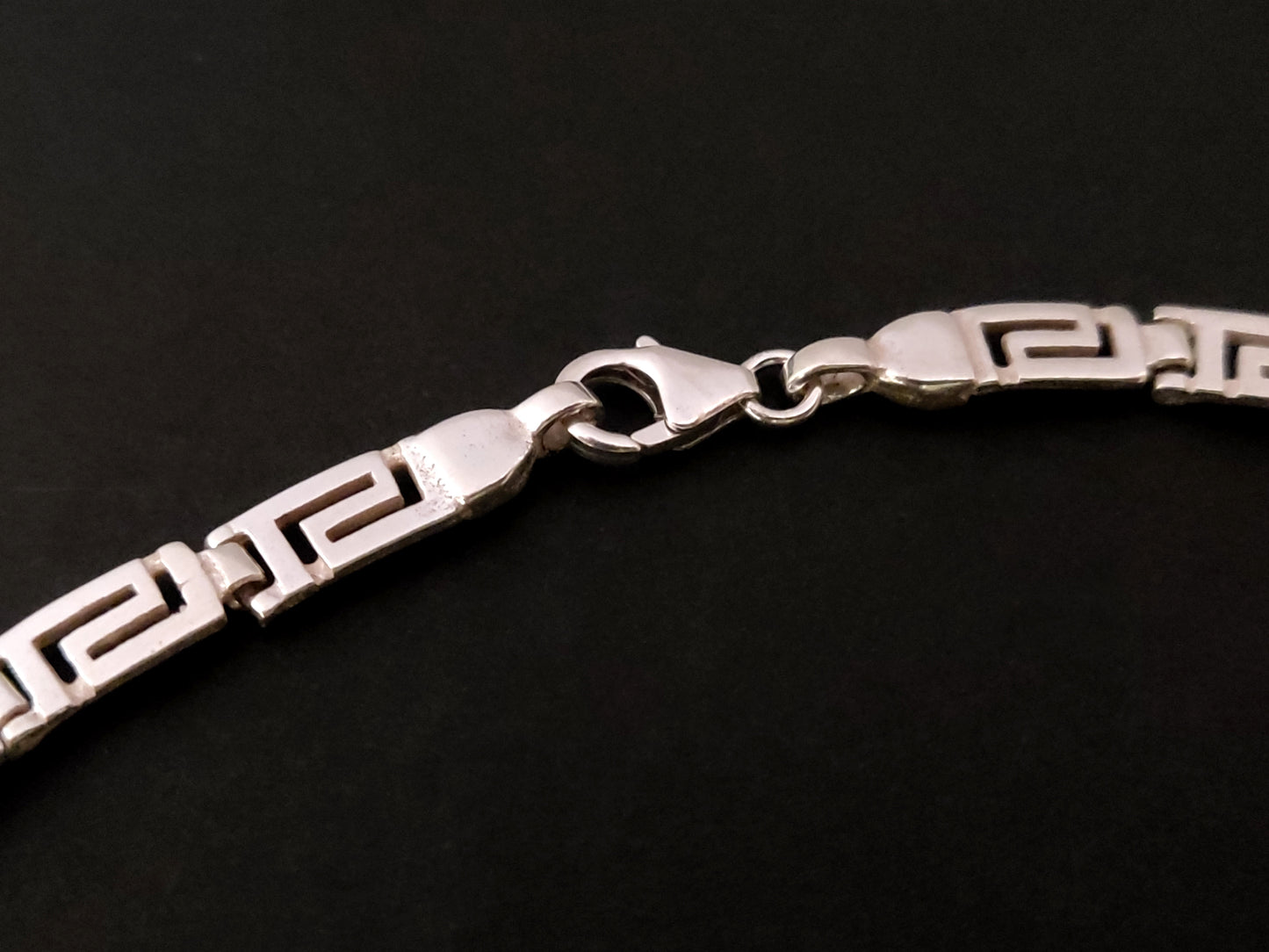 Greek Silver Necklace