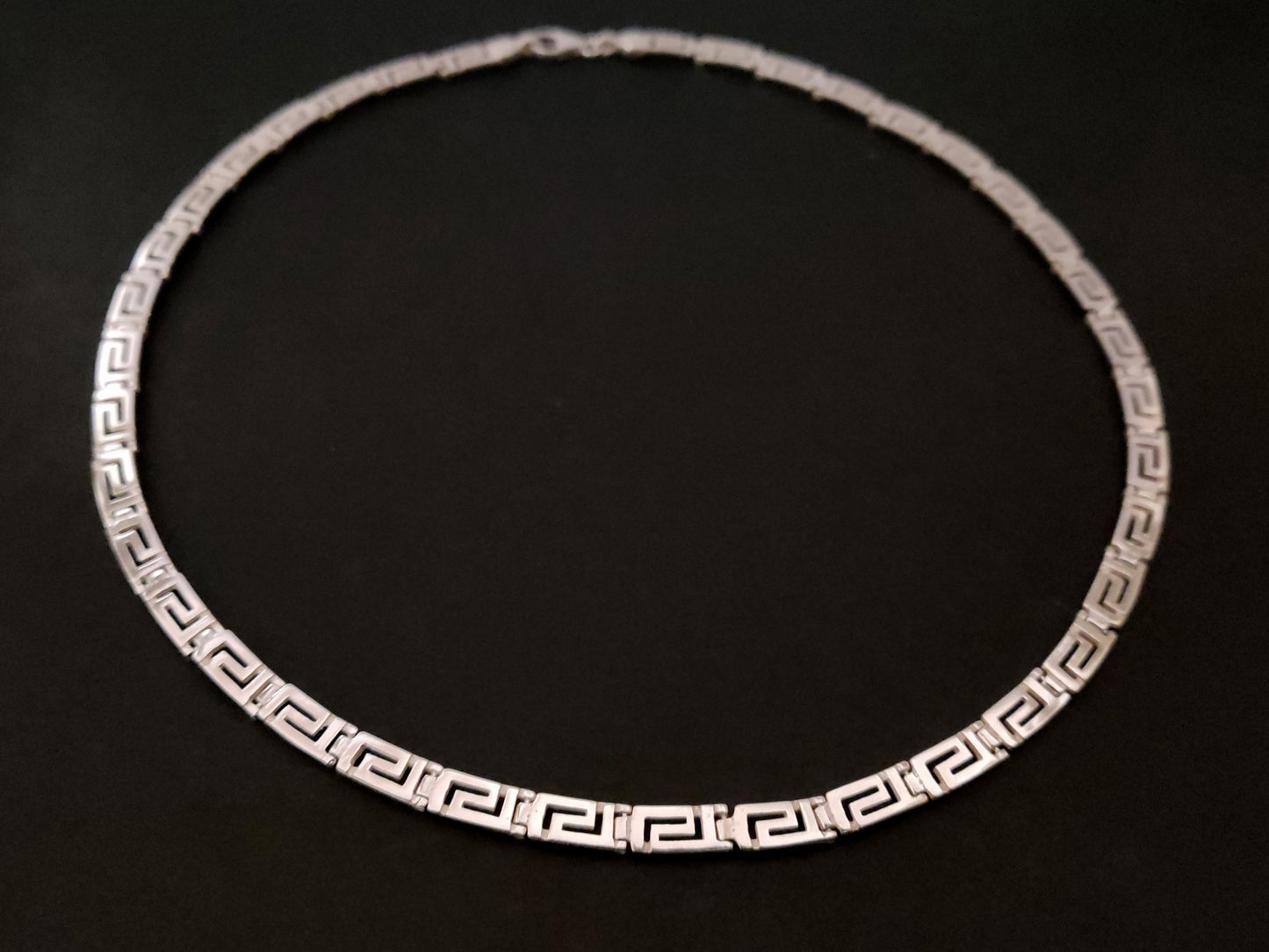 Greek Silver Necklace