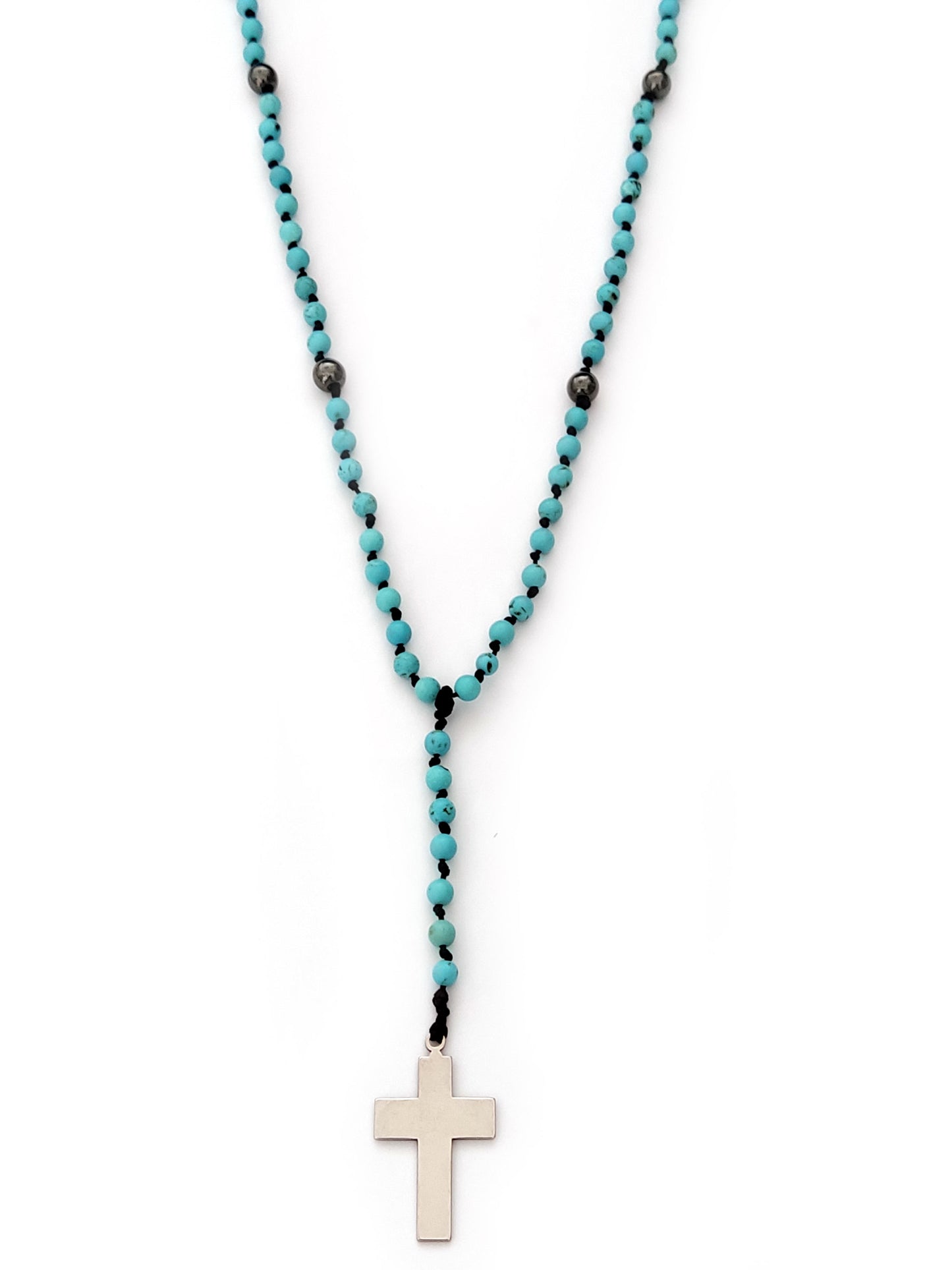 Cross Turquoise Necklace
