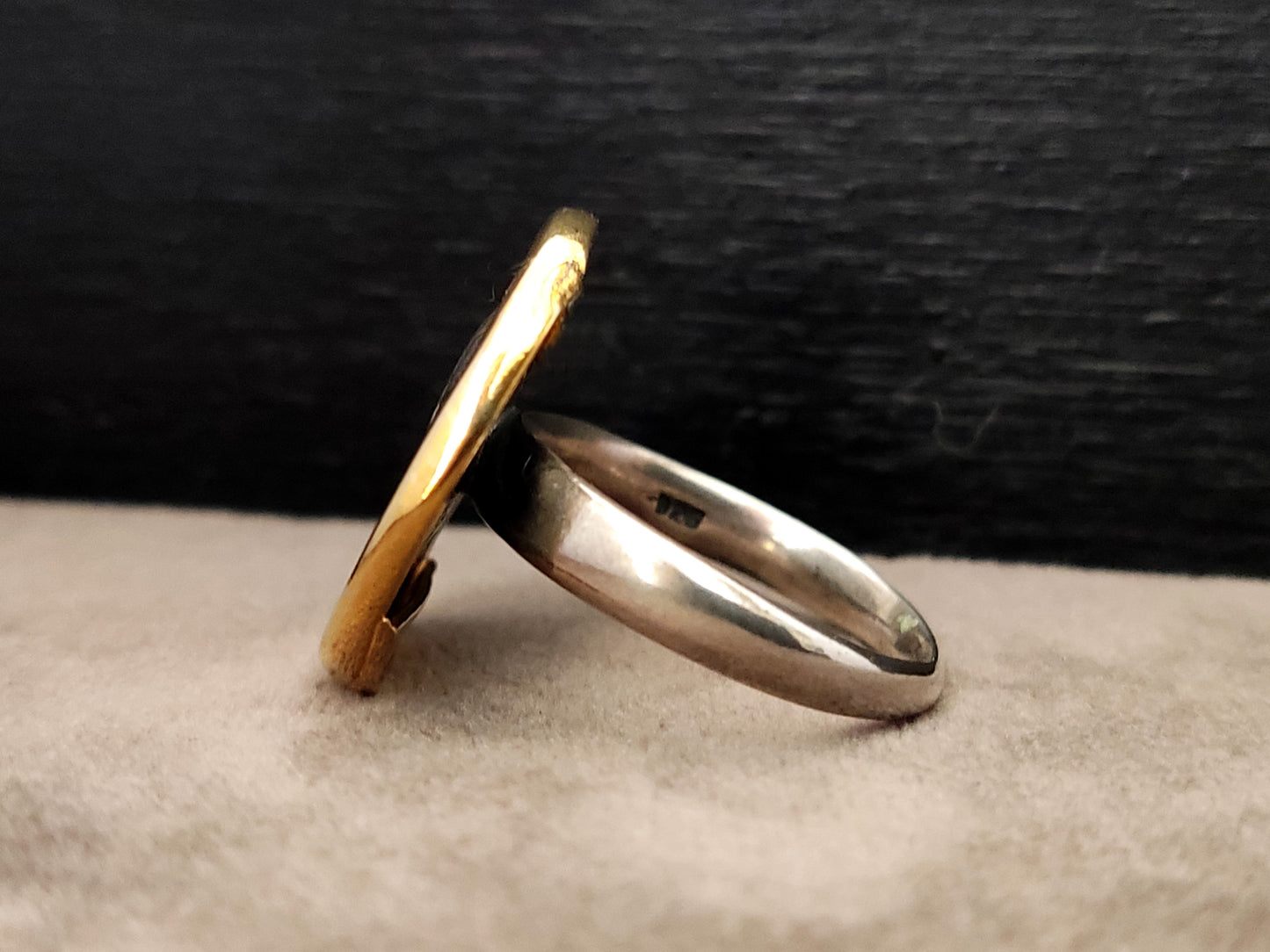Goddess Athena Silver Ring 21mm