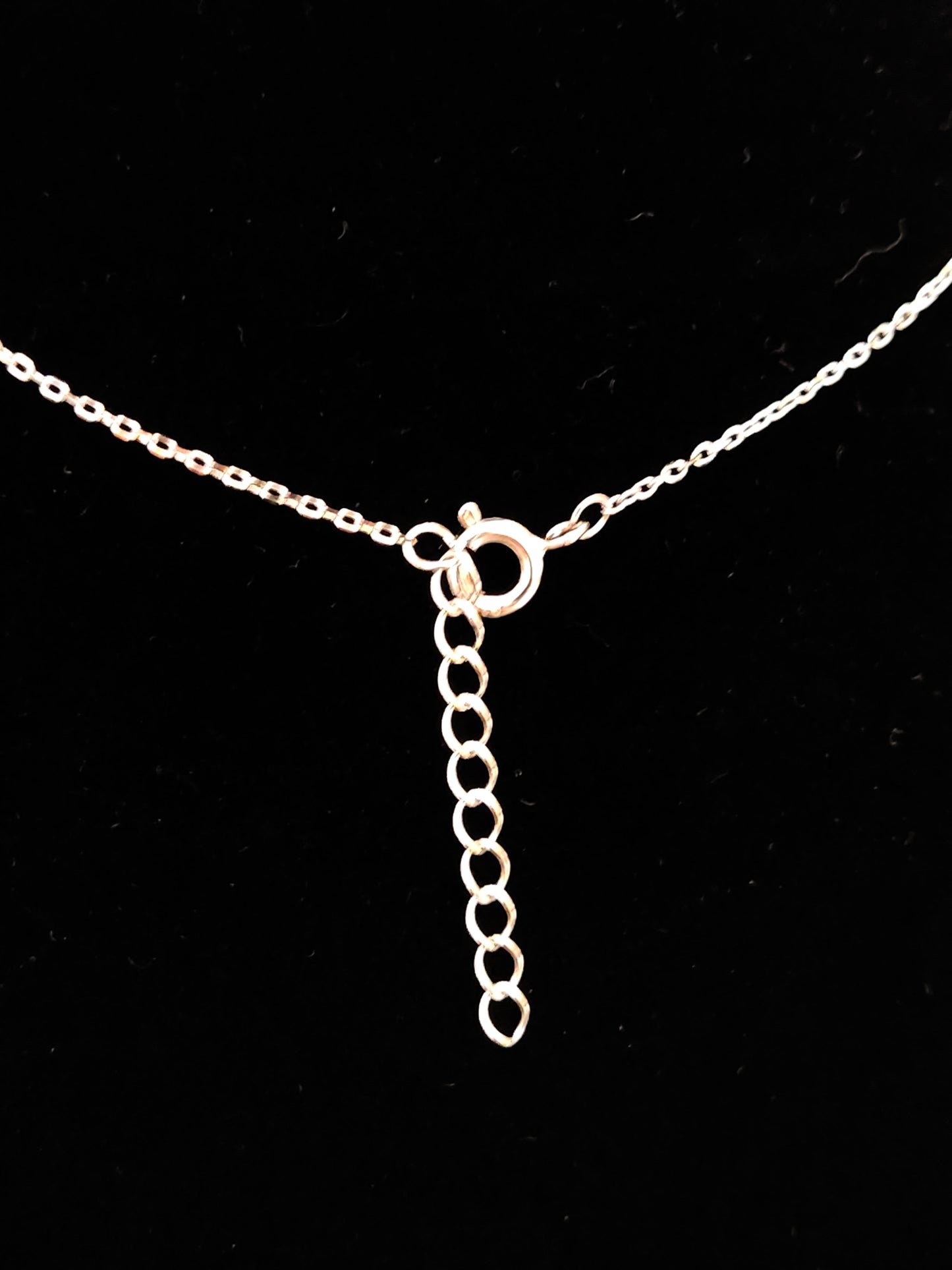 White Opal Leaf Leaves Silver Necklace