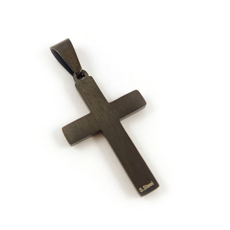 Stainless steel cross pendant 30 x 20 mm size