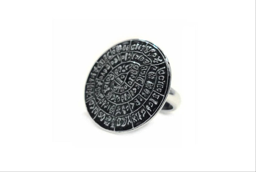 Phaistos Disc Ring