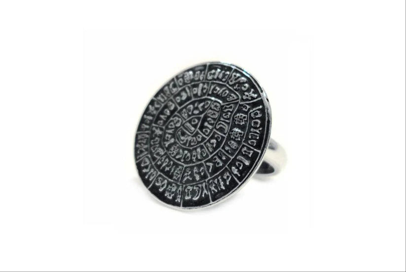 Phaistos Disc Ring