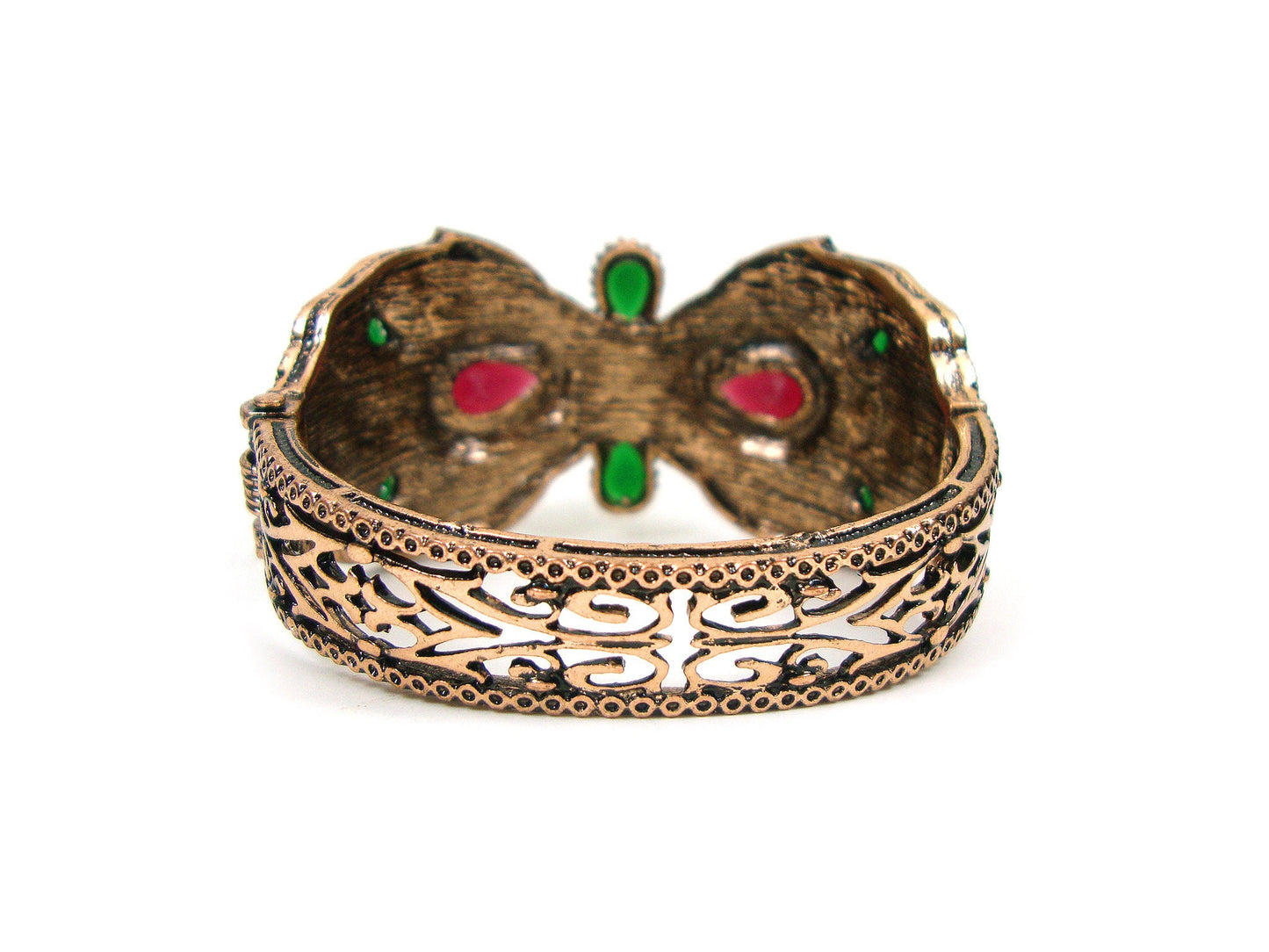 Byzantine Bangle Bracelet Crystal Stones, Byzantine Colored Bracelet, Turkish Bracelet, Turkish Jewelry, Traditional , Antique Bracelet