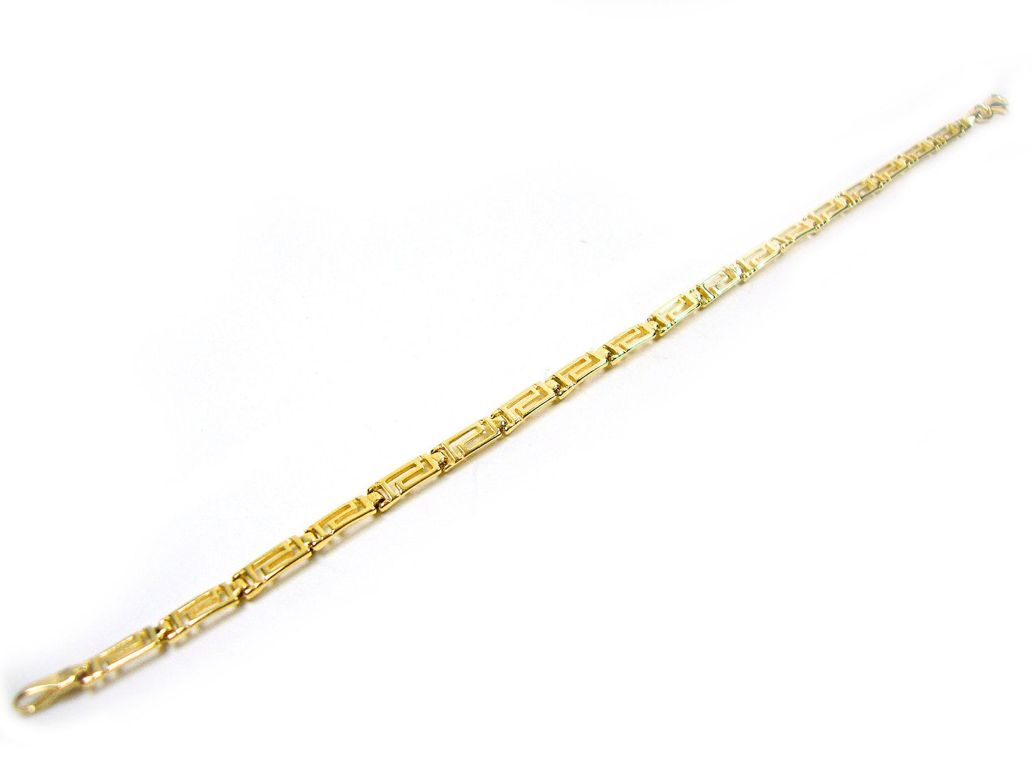 Greek Gold Plated Silver Bracelet