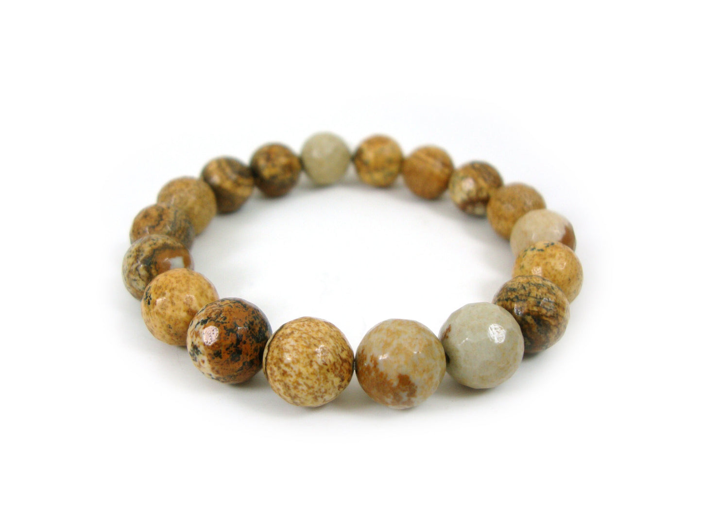 Natural Brown Earth Jasper 10mm Stones Bracelet, Jasper Bracelet, Brown Jasper Bracelet, Earth Tone Men Women Bracelet, Jasper Stein Armband