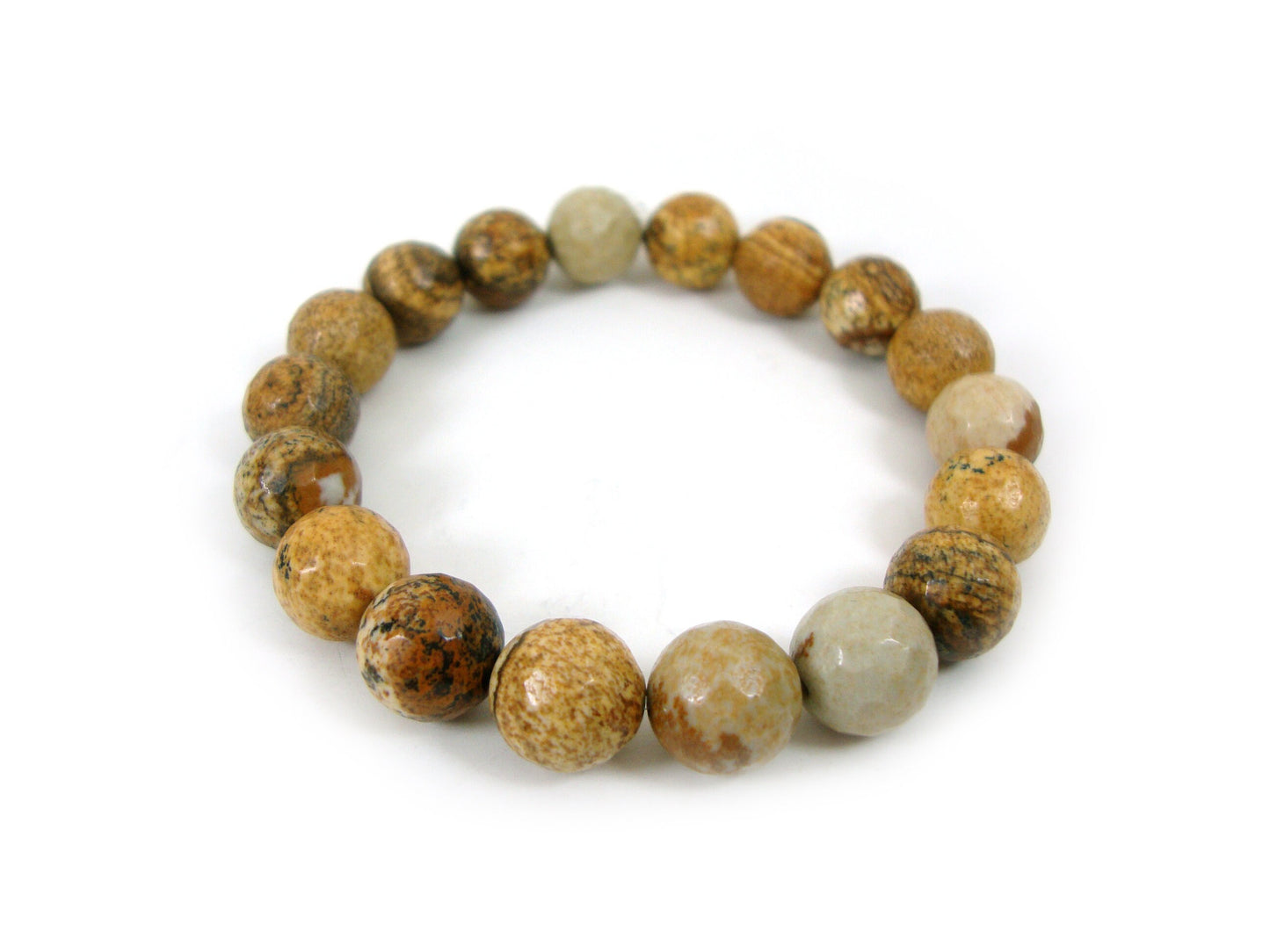 Natural Brown Earth Jasper 10mm Stones Bracelet, Jasper Bracelet, Brown Jasper Bracelet, Earth Tone Men Women Bracelet, Jasper Stein Armband