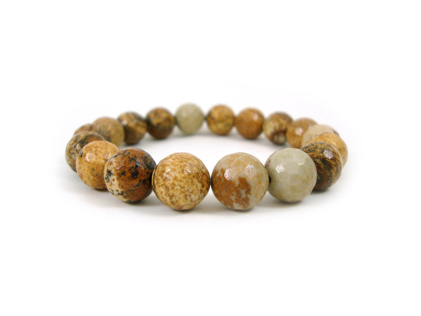 Natural Brown Earth Jasper 10mm Stones Bracelet, Jasper Bracelet, Brown Jasper Bracelet, Earth Tone Men Women Bracelet, Jasper Stein Armband