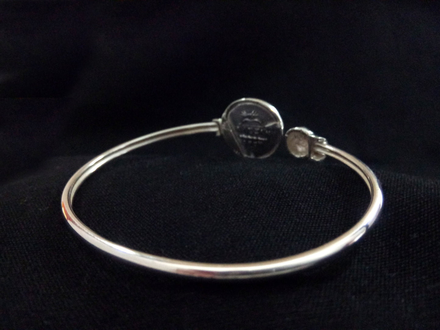 Alexander The Great Greek Silver Cuff Bangle Coin Bracelet