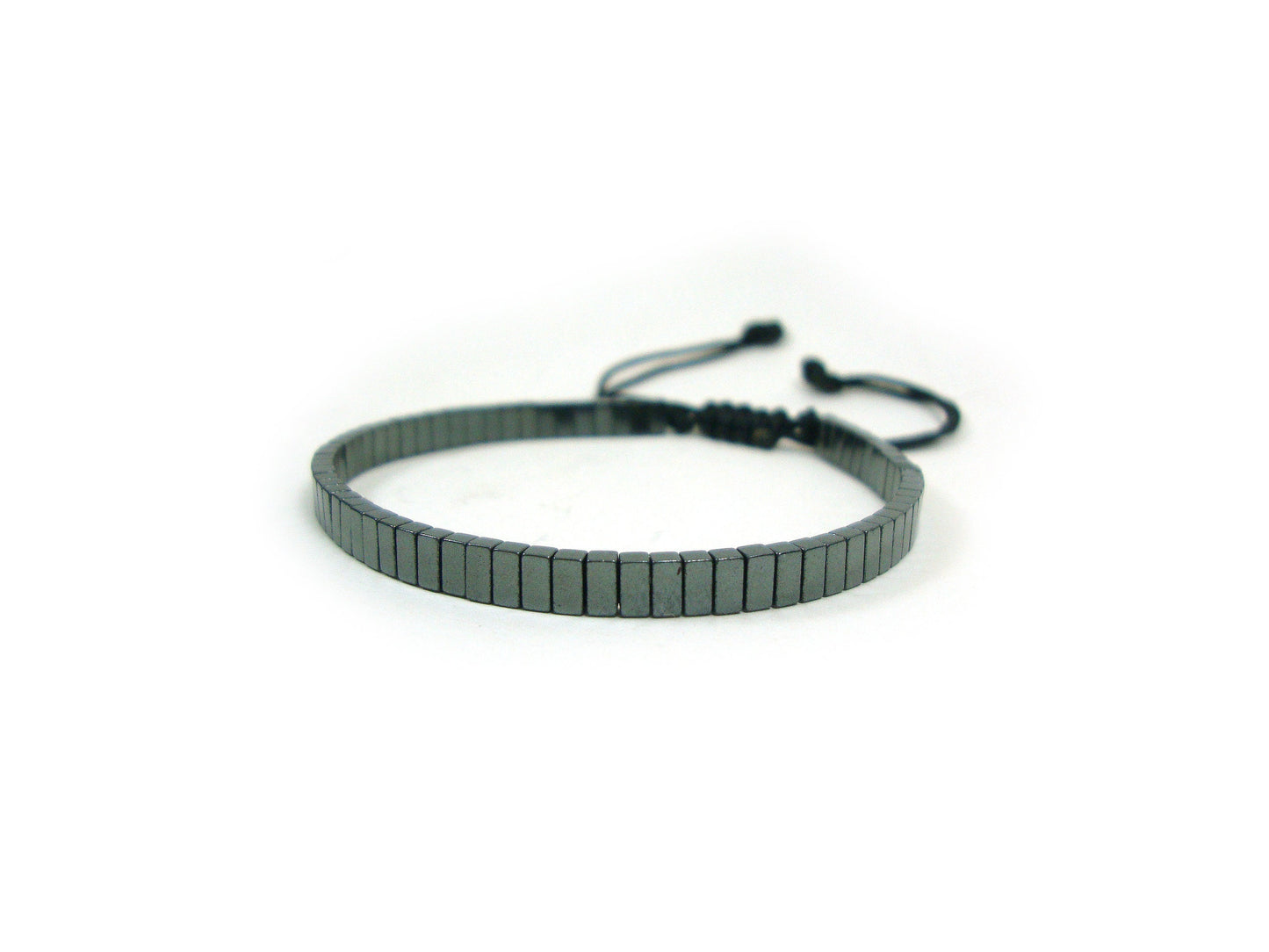 Natural Hematite Gray Stones men Women Unisex Bracelet, Trendy Modern Minimalist Casual Bracelet, Elegant Ankle Bracelet, Health Bracelet