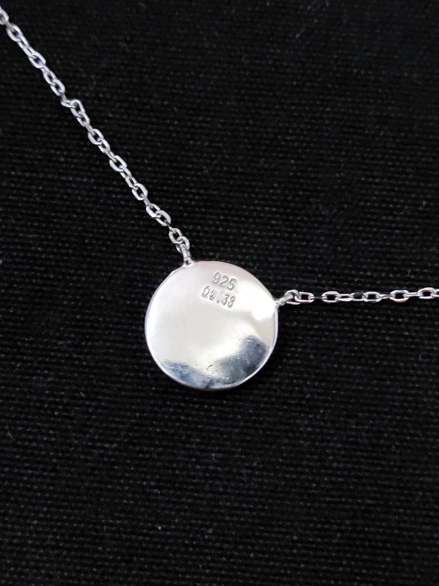Sterling Silver 925 Fire Rainbow Blue Opal Phaistos Disc Chain Pendant Necklace, Griechischer Opal Kette, Bijoux Grecque, Greek Jewelry