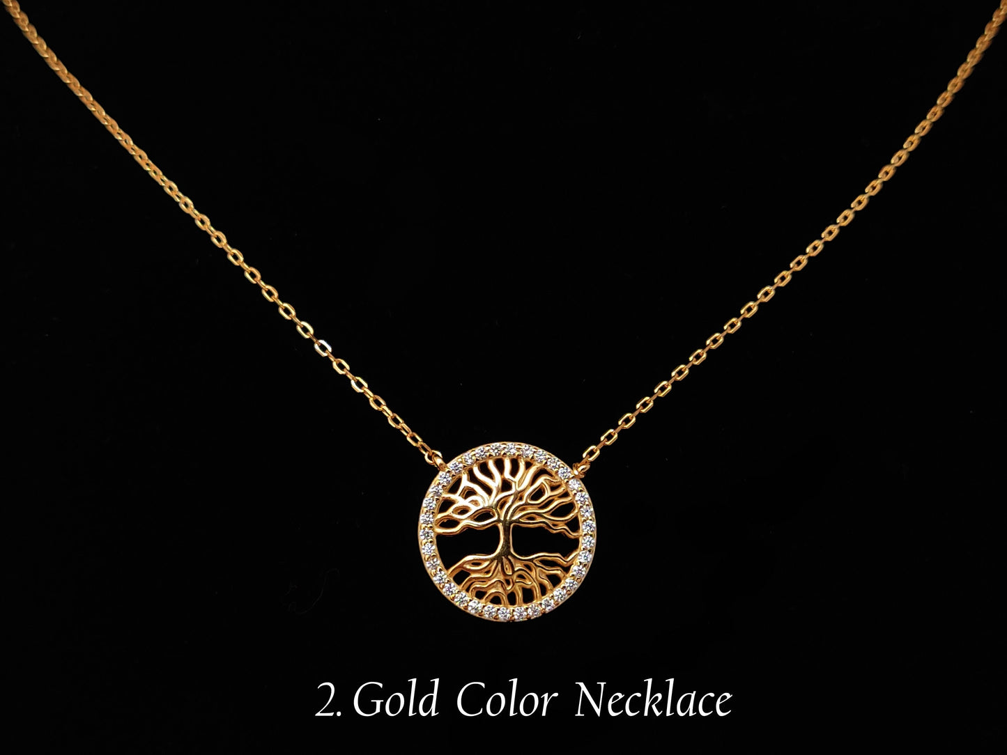 Sterling Silver 925 Silver-Gold-Rose Gold Small Tree Of Life Pendant Necklace, Tiny Tree Of Life Pendant 15mm, Minimalist Necklace Jewelry