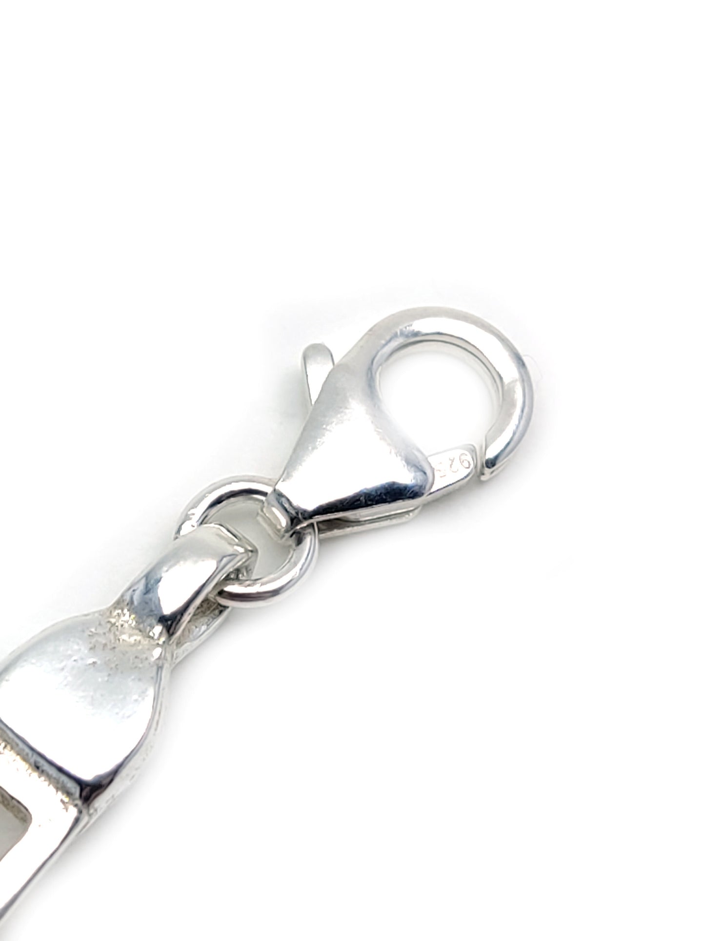 Greek Key Evil Eye Silver Bracelet