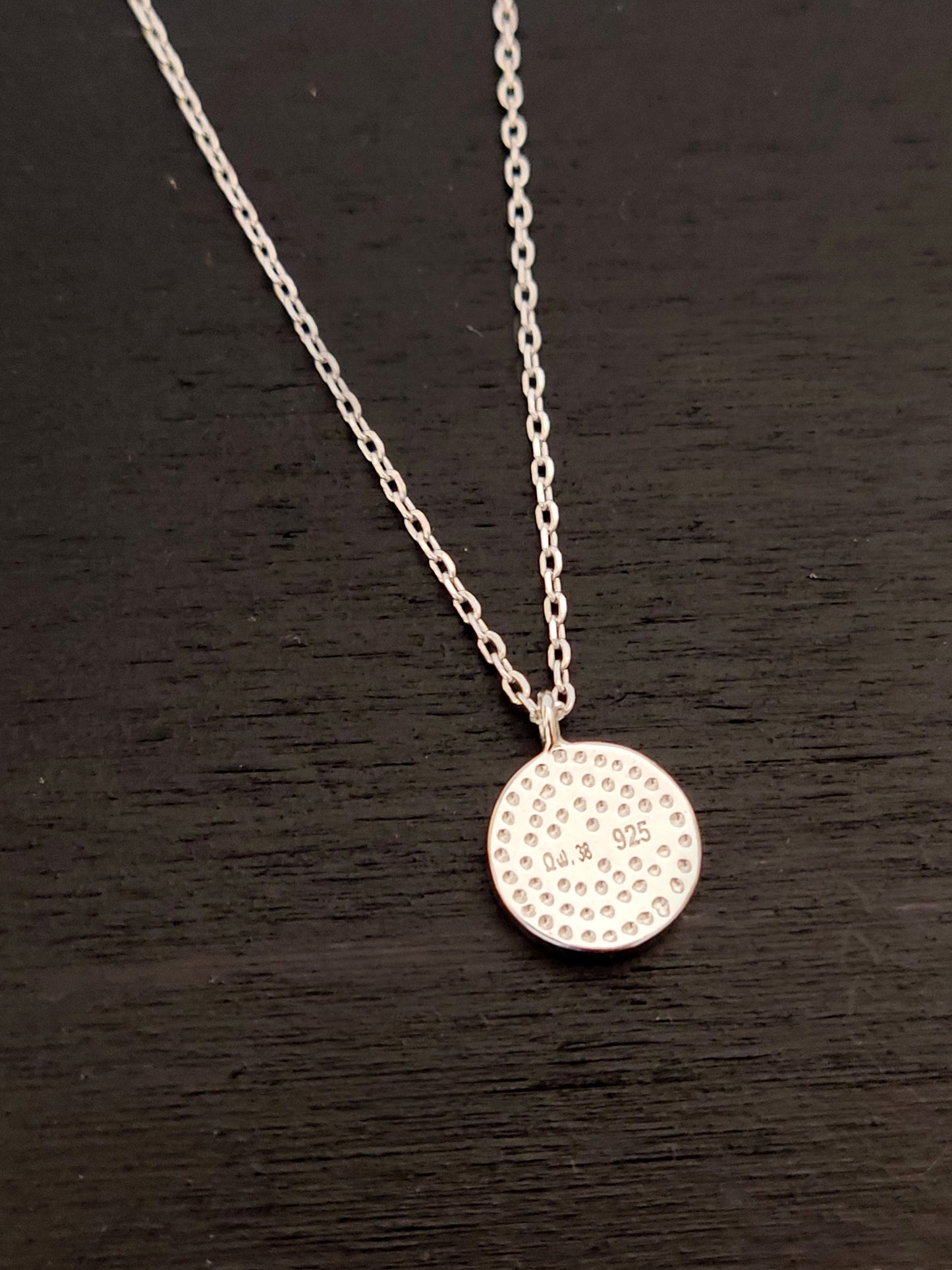 Evil Eye Greek Silver Necklace, Mati Evil Eye Fine Small Pendant 9mm Necklace, Jewelry From Greece, Griechischer Silber Auge, Bijoux Grecque