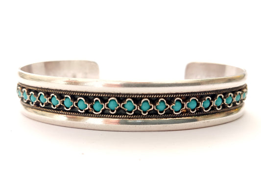 Sterling Silver 925 Greek Turquoise Cuff Unisex Jewelry Bracelet 14mm, Griechischer Silber Armband, Bracelet Bijoux Grecque, Men Women