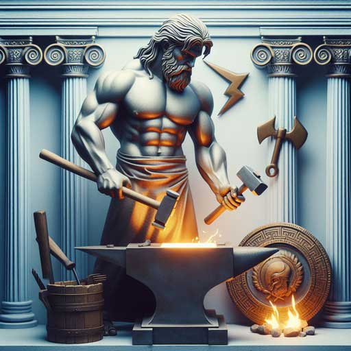 Hephaestus Greek God Symbol