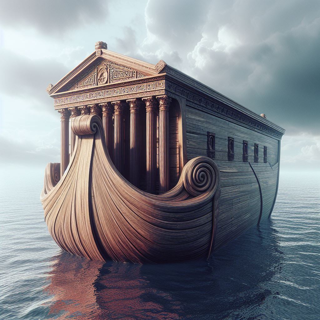 Deucalion And Pyrrha's Ark: The Ancient Flood And A New Beginning