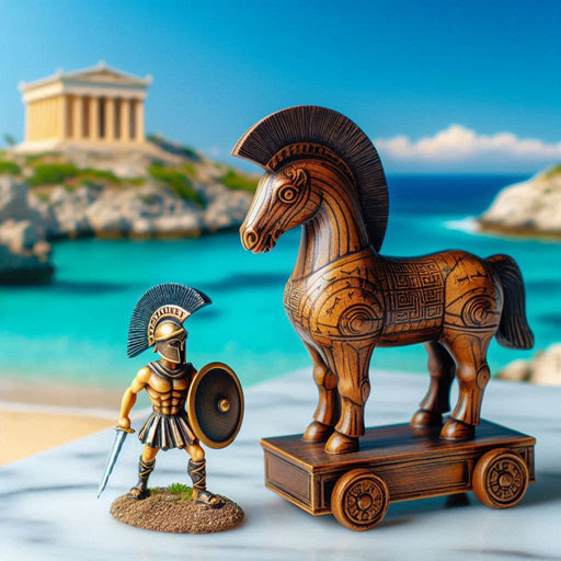 Odysseus: Origin, Adventures, Odyssey And Iliad, Ithaca