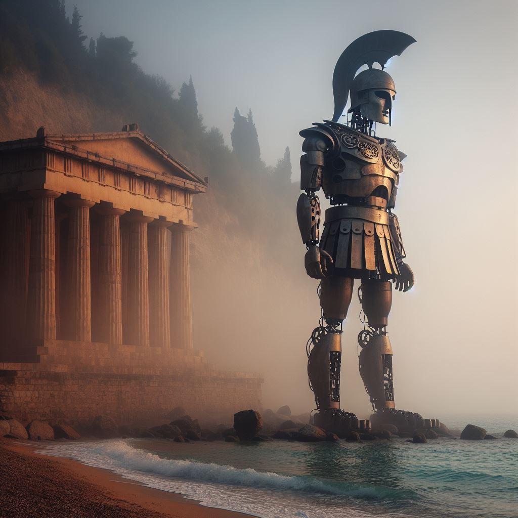 The Greek Legend of Talos: A Bronze Sentinel of Ancient Crete
