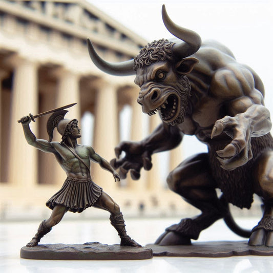 Theseus And Minotaur: The Story Of The Legendary Greek Hero Of Mythology