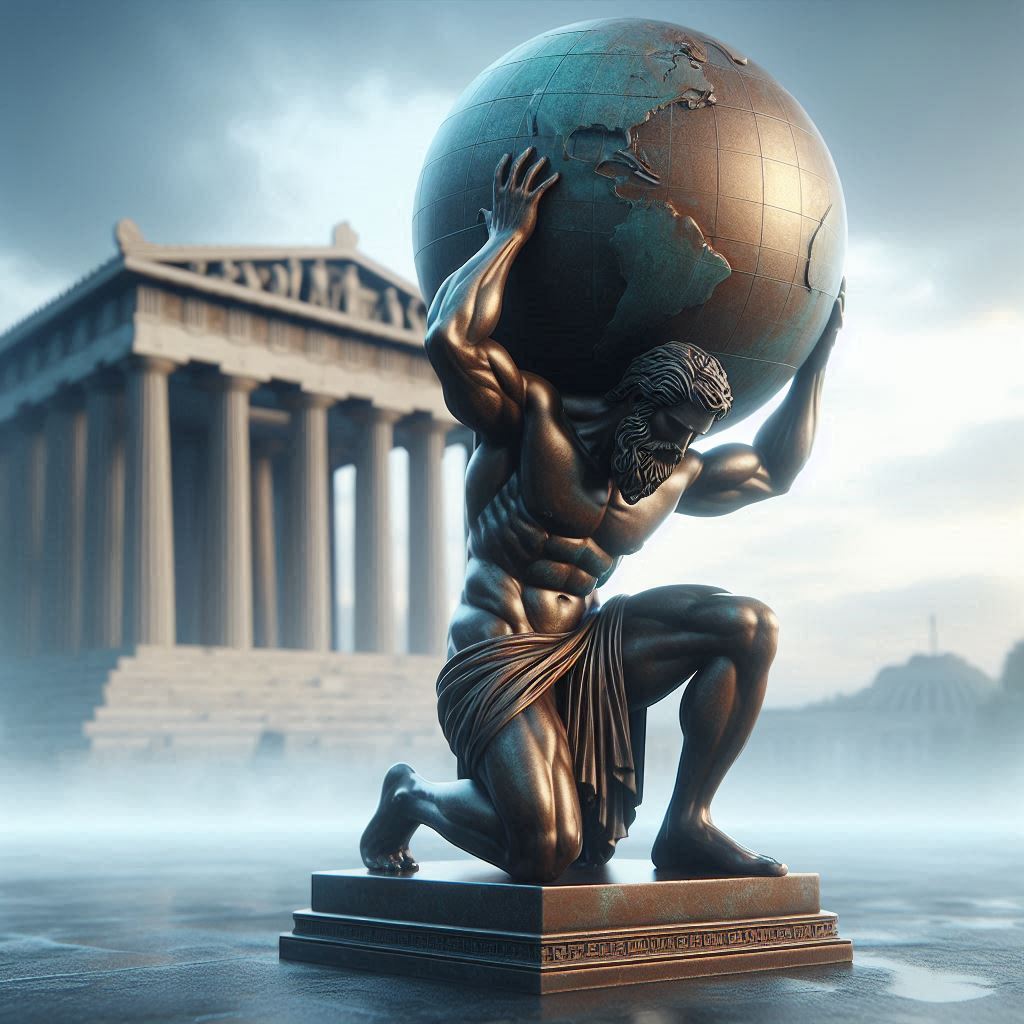 Titan Atlas: Origin, Titanomachy, Punishment And Symbolism In Greek My ...