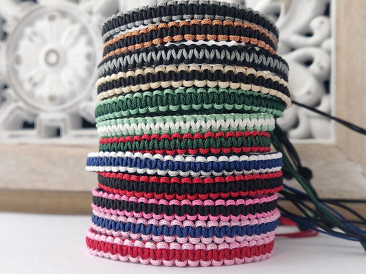 Handmade Greek Macramé Bracelets & Anklets – Waterproof & Adjustable