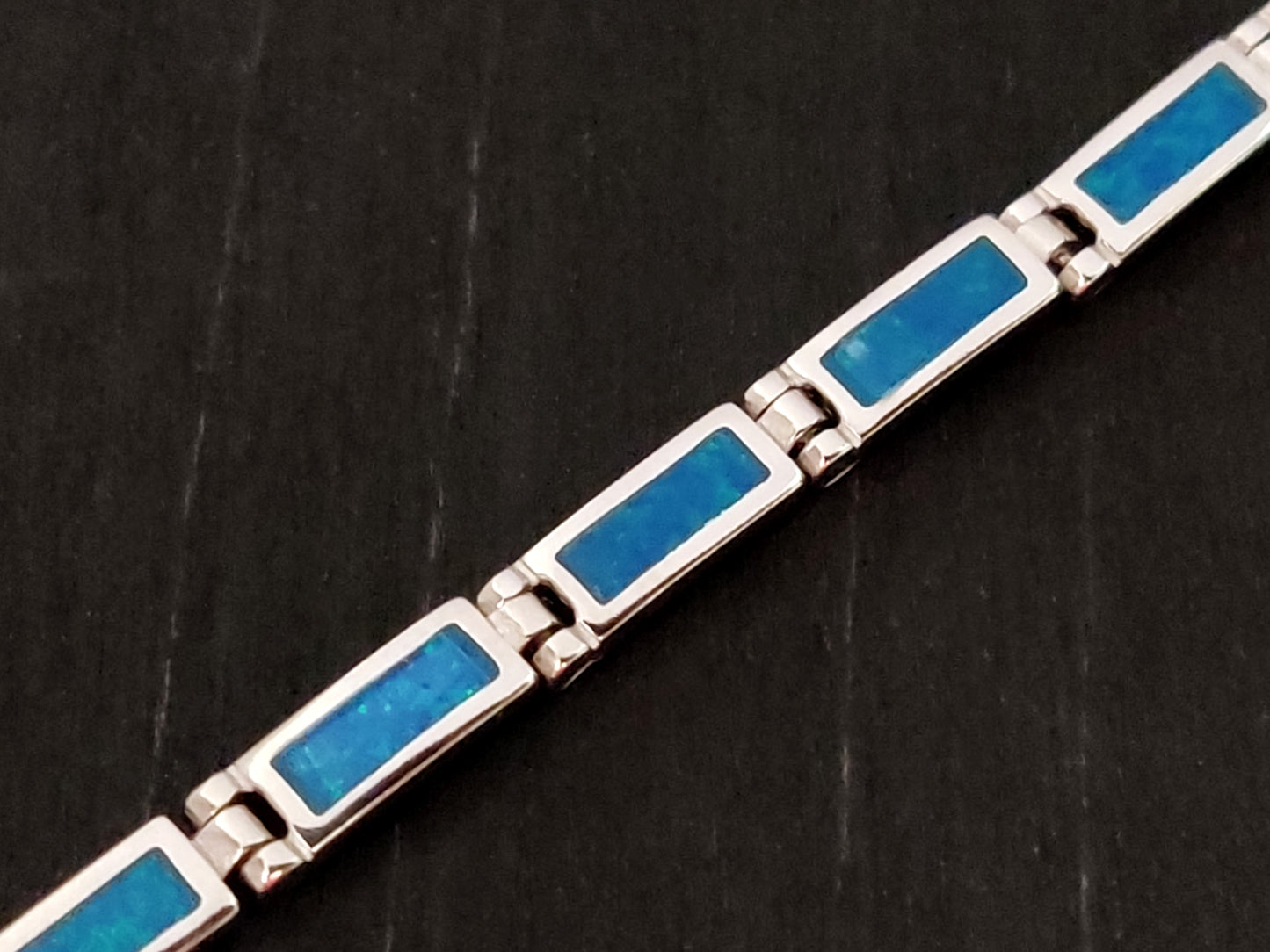 Bracelet Opale Bleue