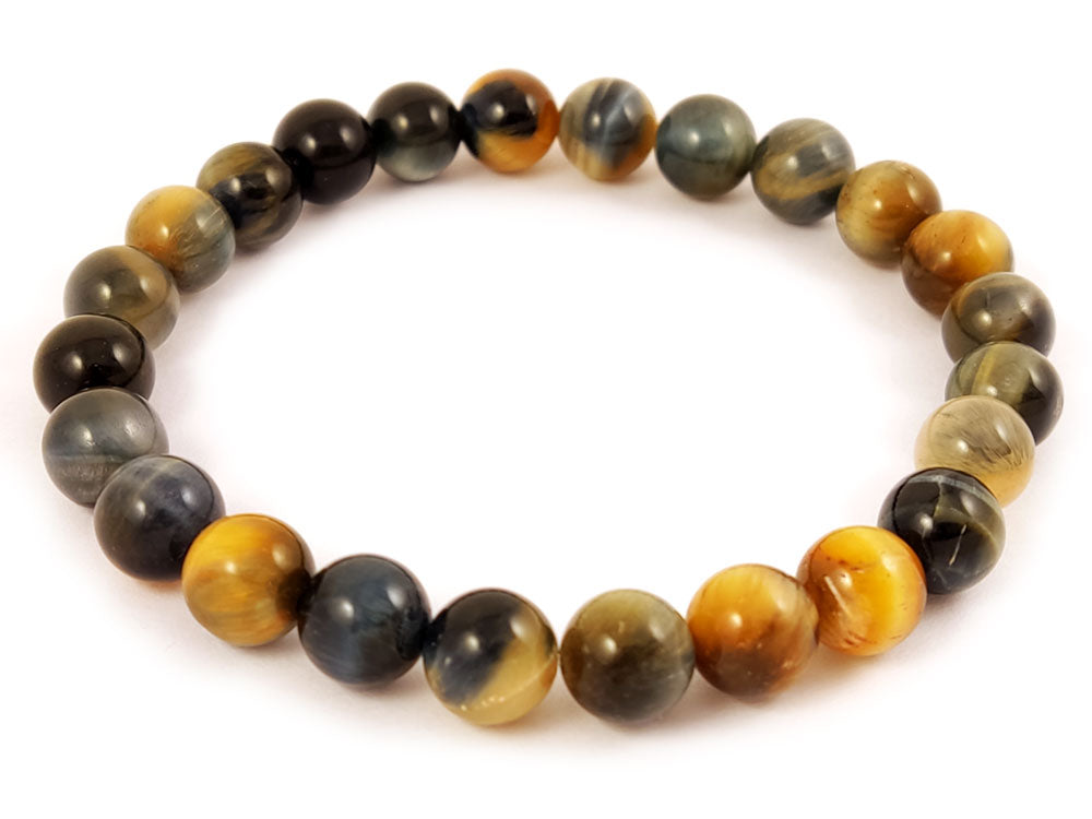 Natural Cat's Eye Bracelet with Genuine Stones 8mm