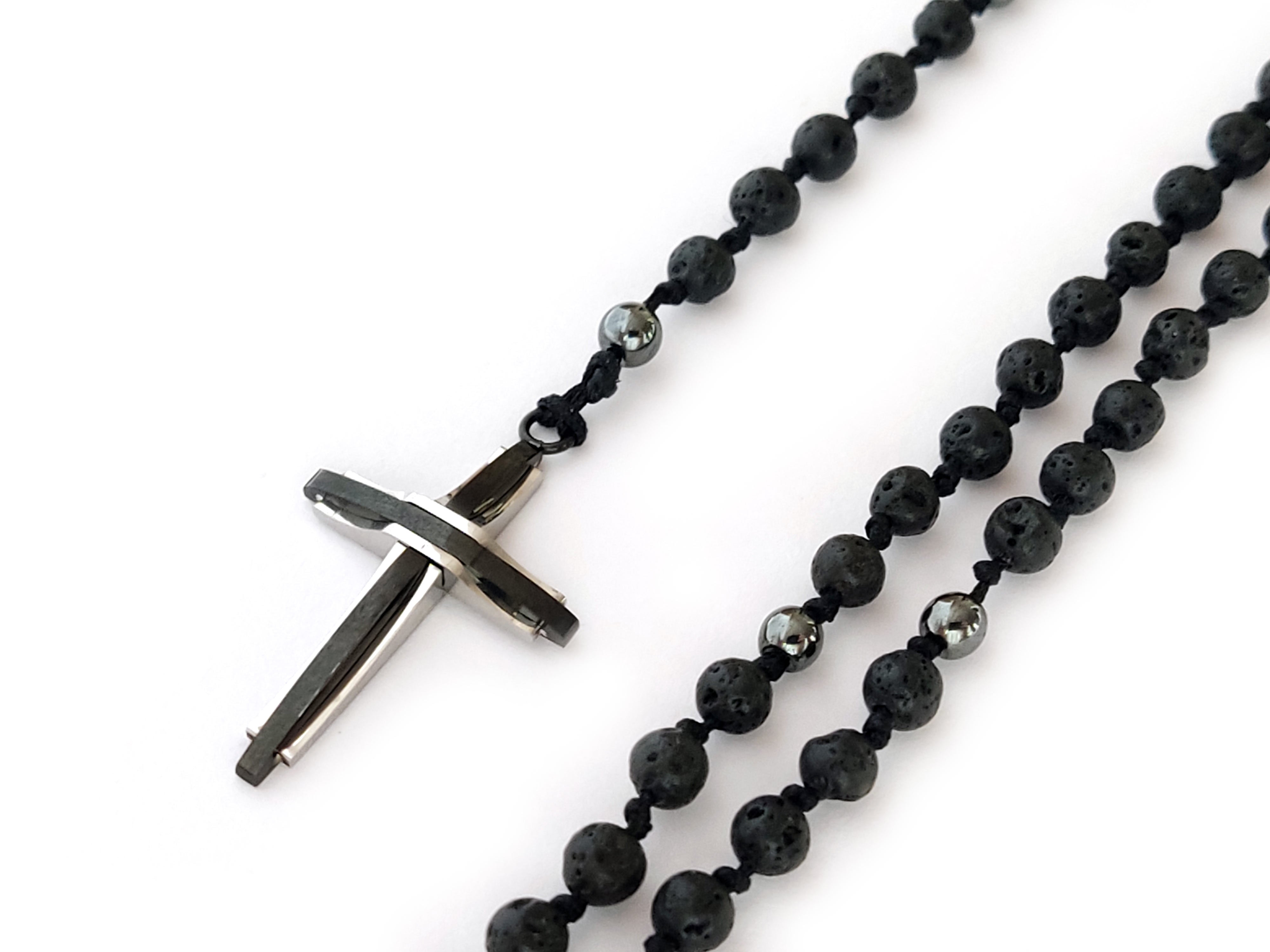 Buy Stainless Steel Bead Saint Benedict Rosary Beads Small Rosary Necklace  by Unbreakable Rosaries Online in India - Etsy