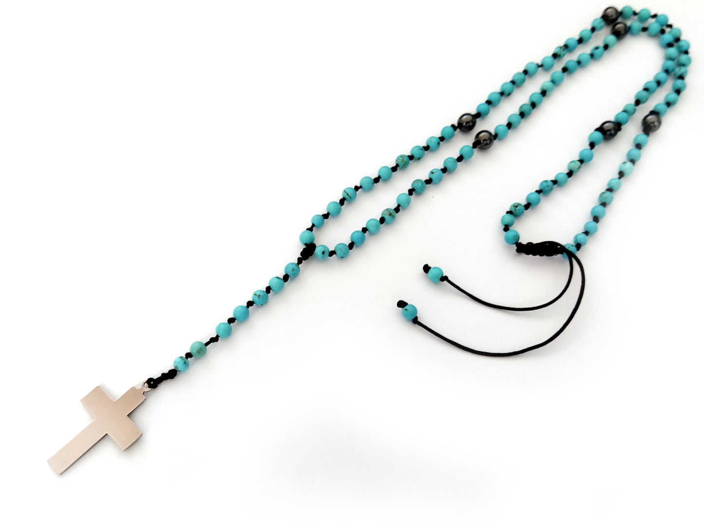 Cross Turquoise Necklace