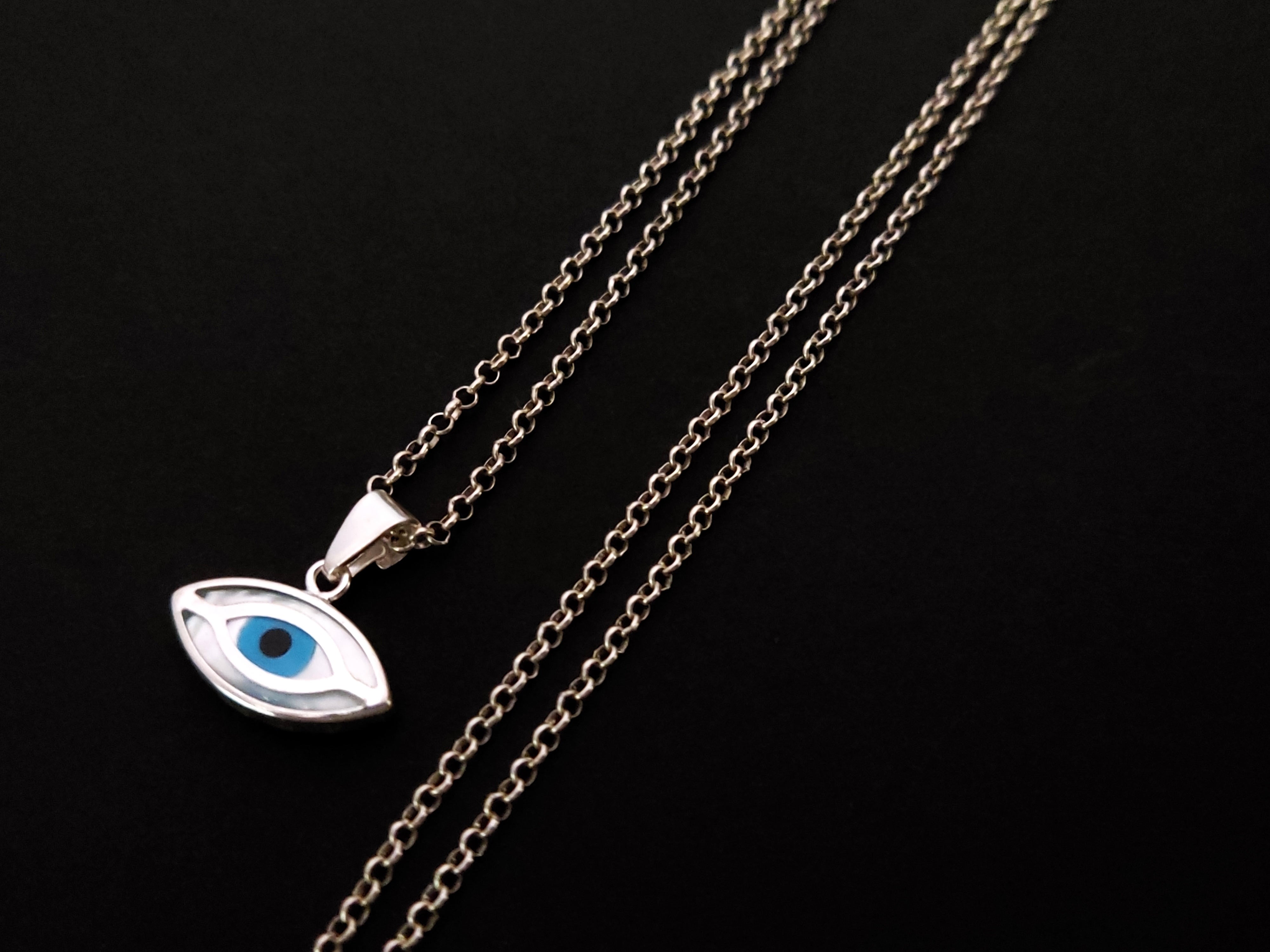 Buy Urja Evil Eye Necklace In Gold Plated 925 Silver from Shaya by CaratLane