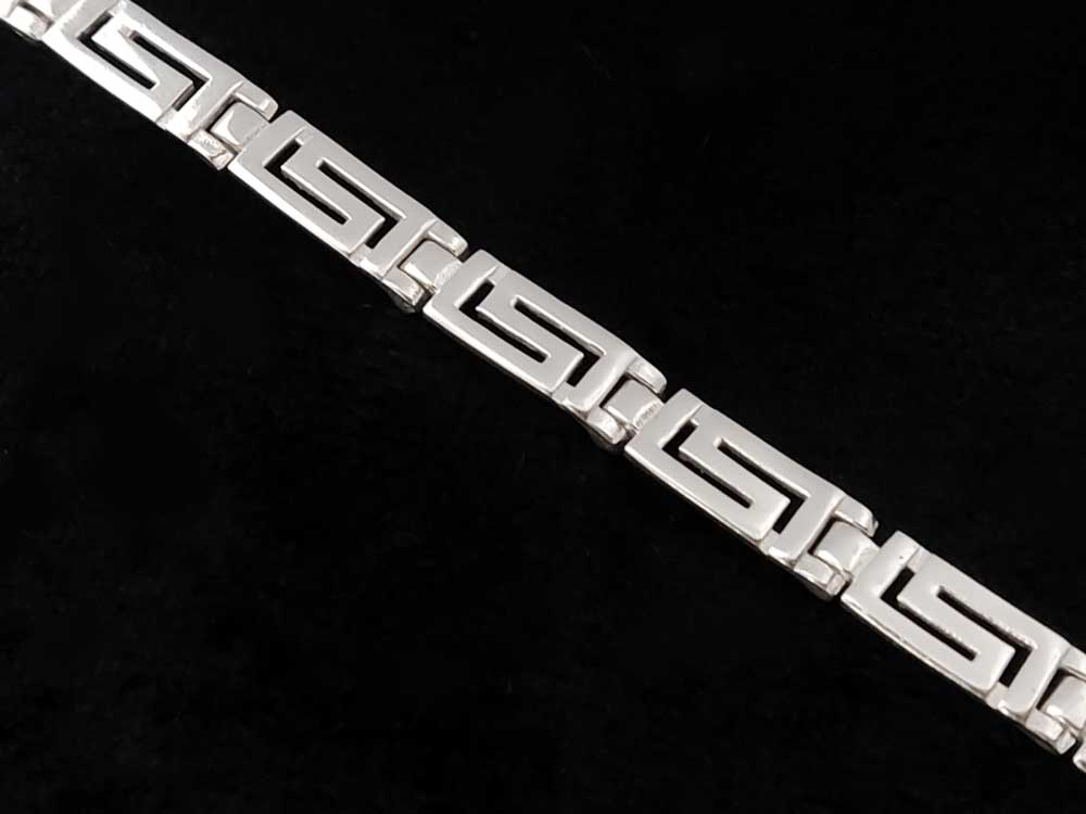“Made in Greece sterling silver Greek Key jewelry”