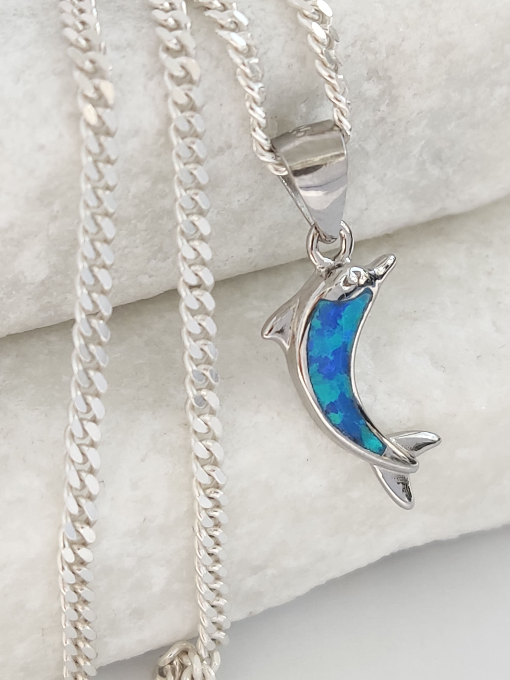 Authentic 925 silver dolphin jewelry from Greece