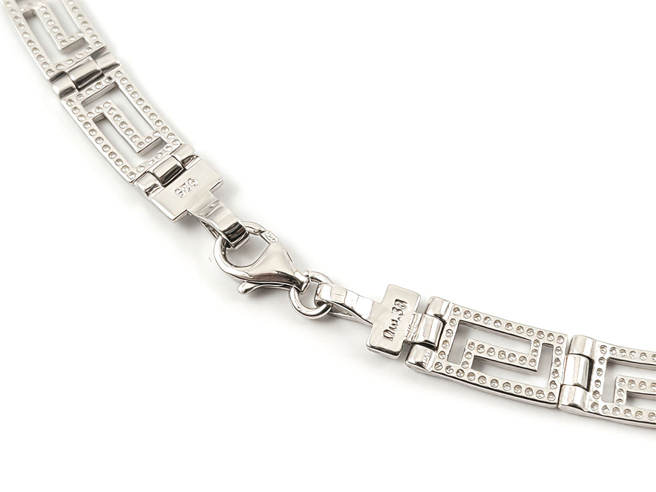 Hallmarked 925 silver necklace made in Greece