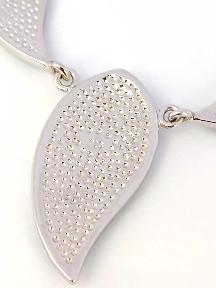 "Adjustable Lobster Clasp Chain – Sterling Silver Blue Opal Jewelry"

