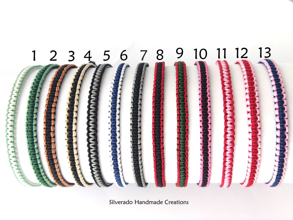 Handmade Greek Waterproof Macrame Bracelet or Anklet – Adjustable Boho Jewelry