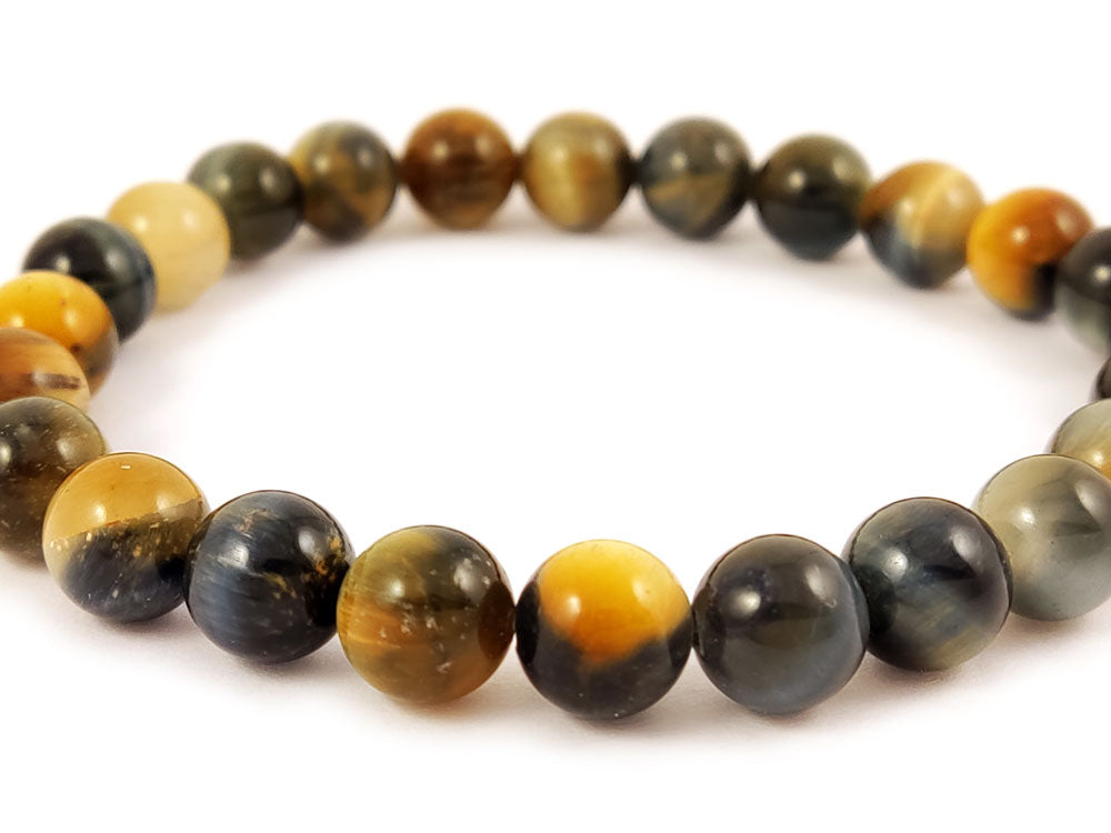 Natural Cat's Eye Bracelet with Genuine Stones 8mm