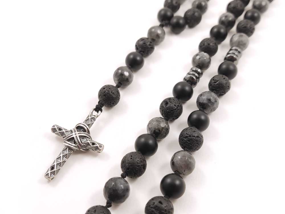 Skilled Craftsmanship Showcased in the Handmade Production of the Rosary Necklace in Greece