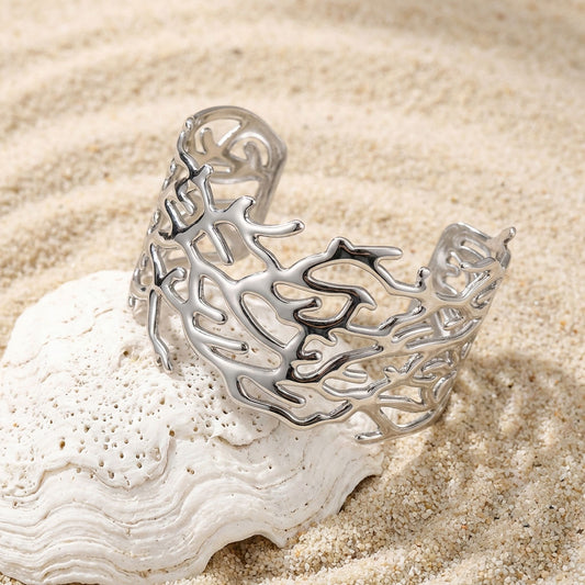 wide cuff bracelet 45mm minimalist design