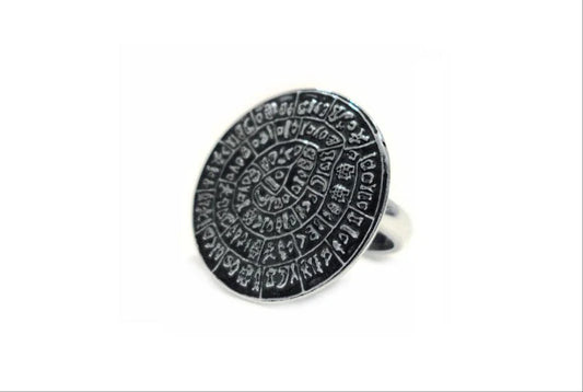 Phaistos Disc Ring