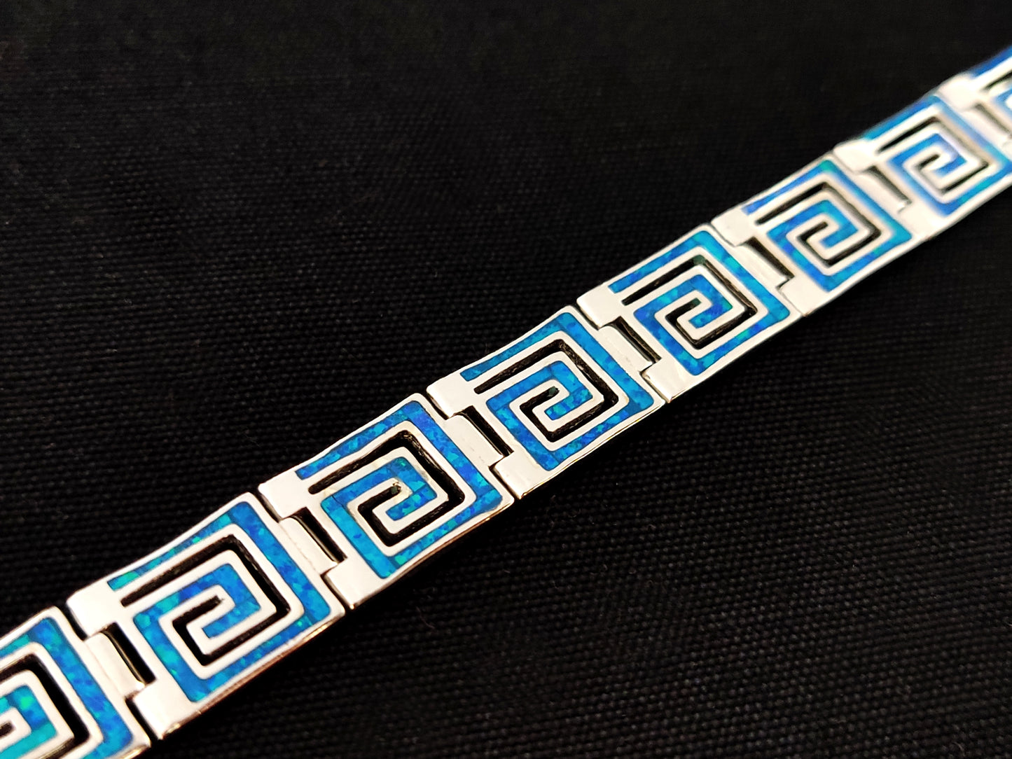Bracelet Opale Grecque 10mm