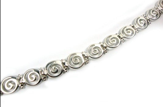 Spiral Greek Bracelet 8mm