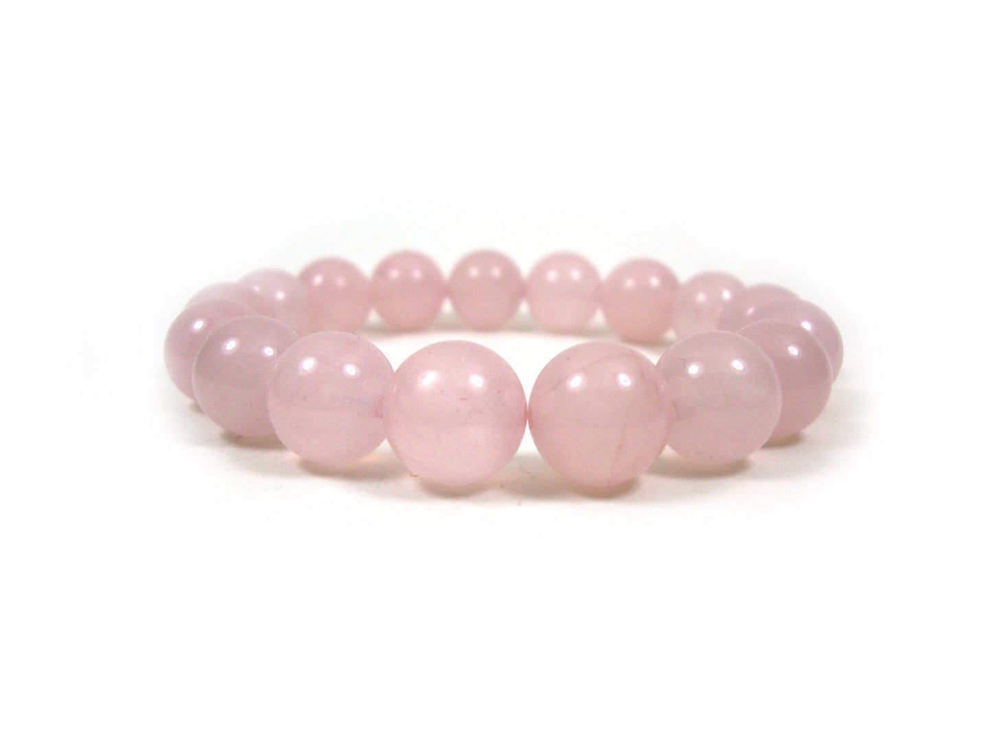 Pierres naturelles de Quartz Rose 10mm Bracelet de compassion d'amour grec d'amour, pierres de lave de couleur argentée, bracelet de lave, bracelet de lave de femmes d'hommes