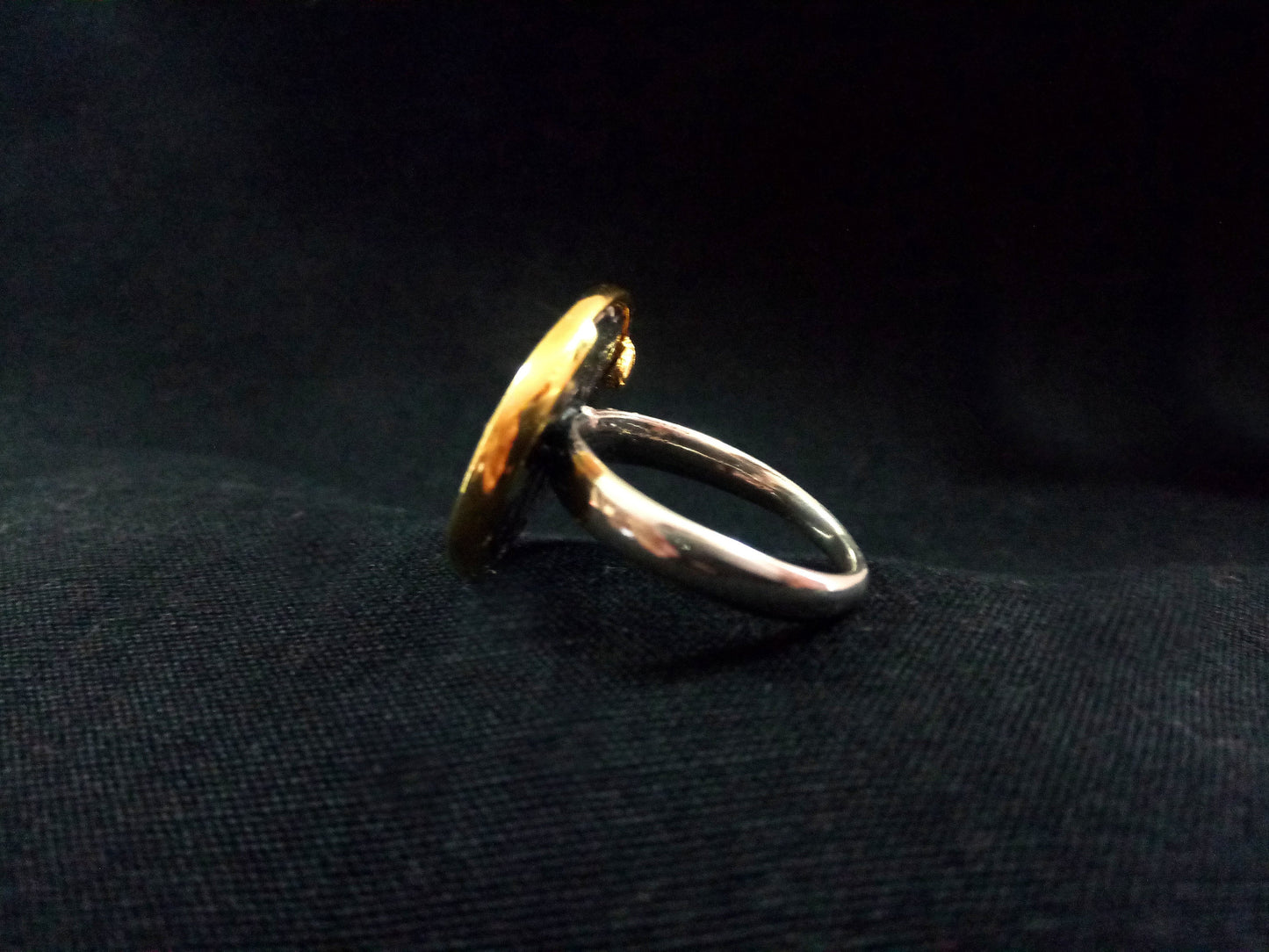 Greek Goddess Athena Silver Ring 21mm