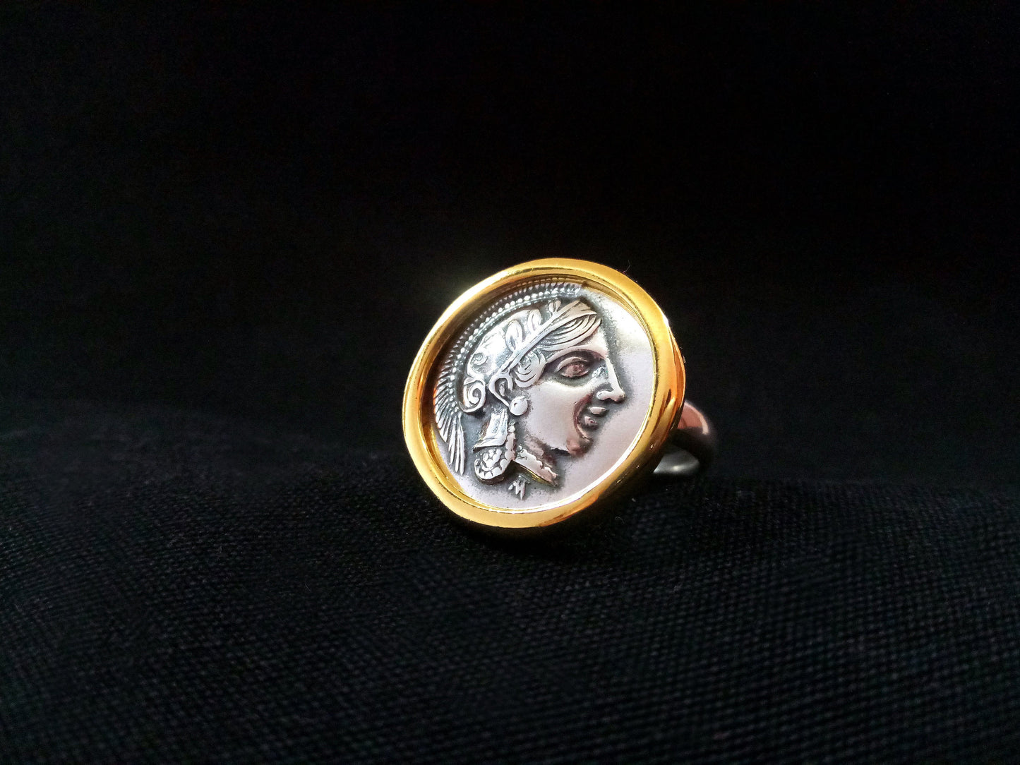 Greek Goddess Athena Ring 21mm