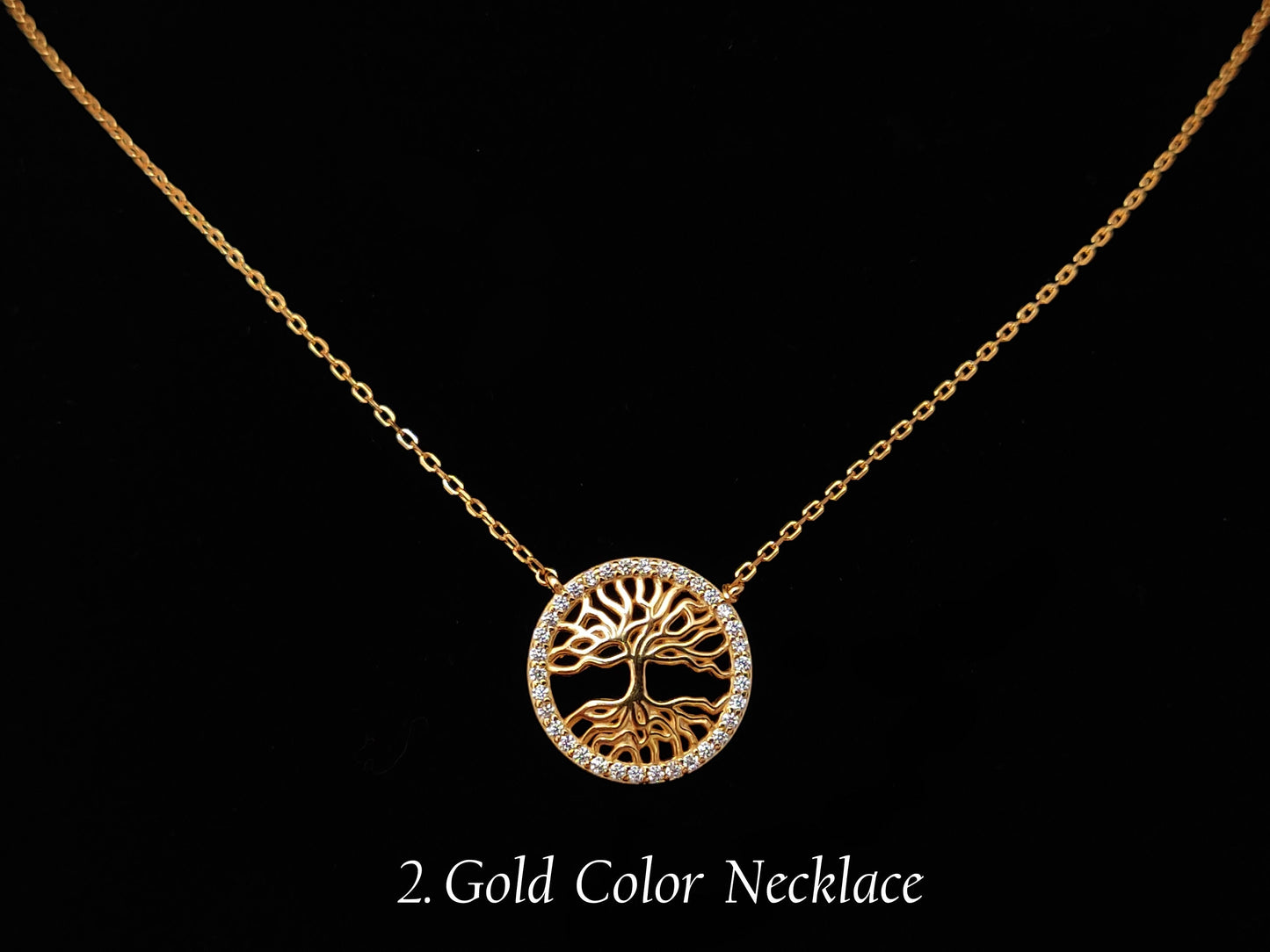 Collier pendentif petit arbre de vie en argent sterling 925 argent-or-or rose, petit pendentif arbre de vie 15 mm, bijoux de collier minimalistes