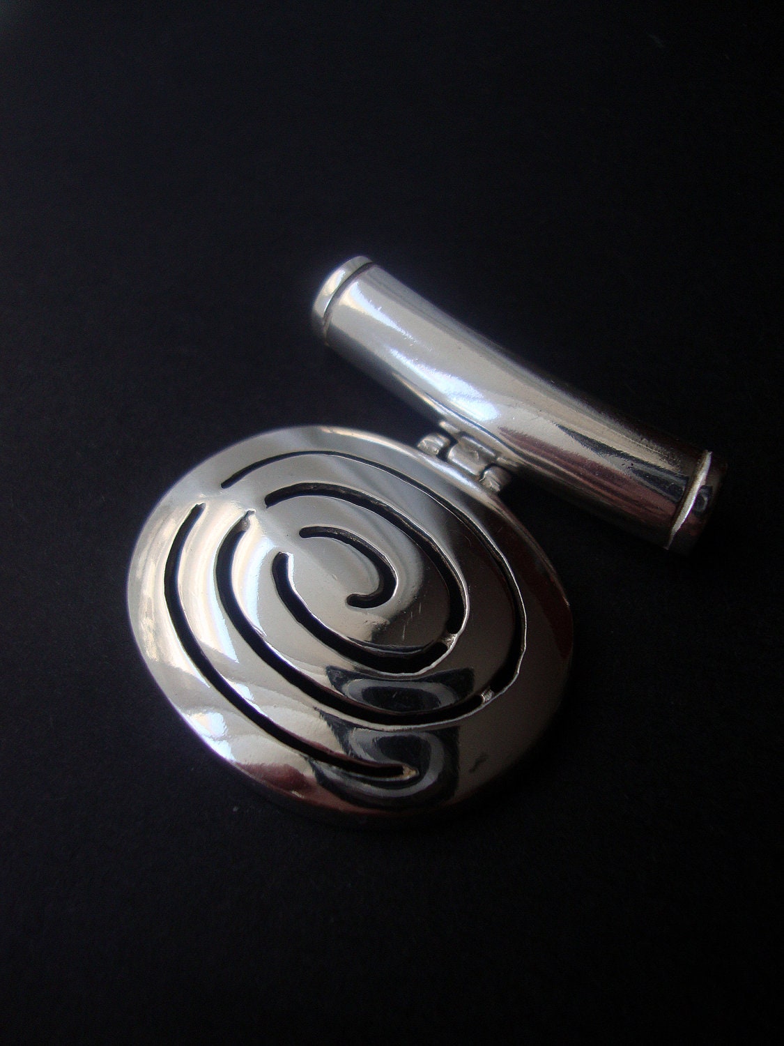 Greek spiral pendant by Sirioti Jewelry.